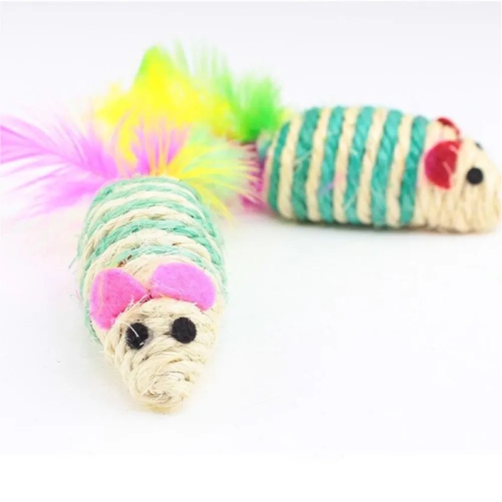 10 Pcs Cat Mouse Toy