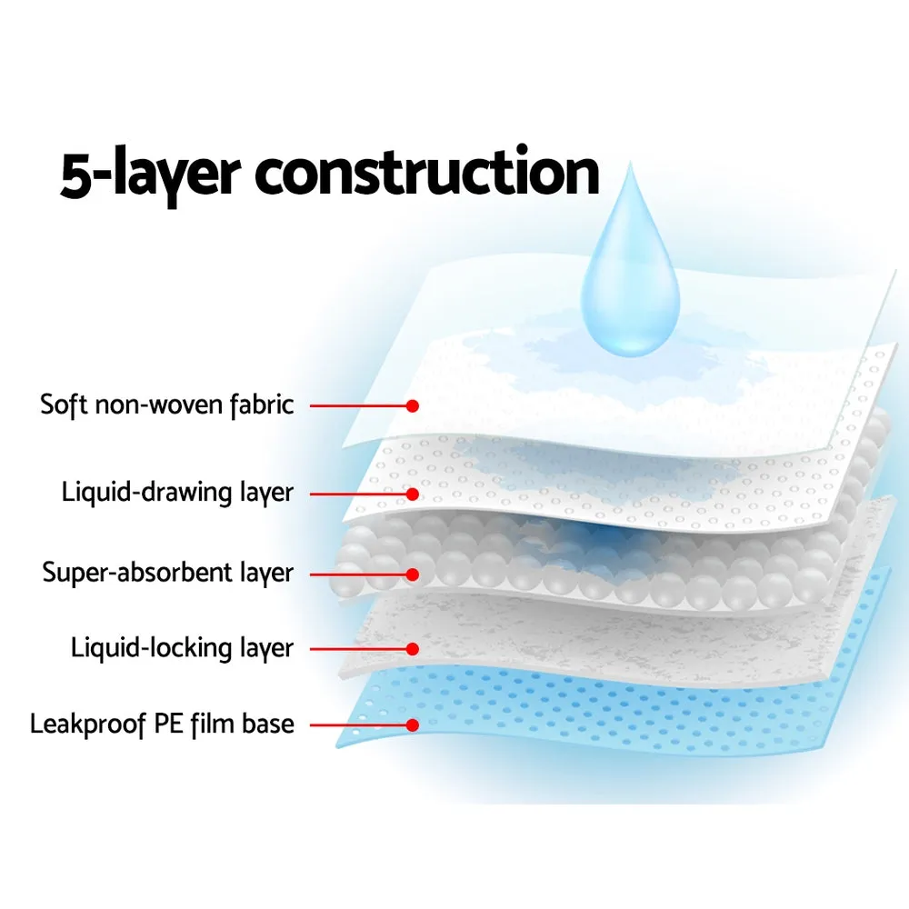 200pcs Puppy Dog/Cat 60 x 60cm Super Absorbent Indoor Disposable