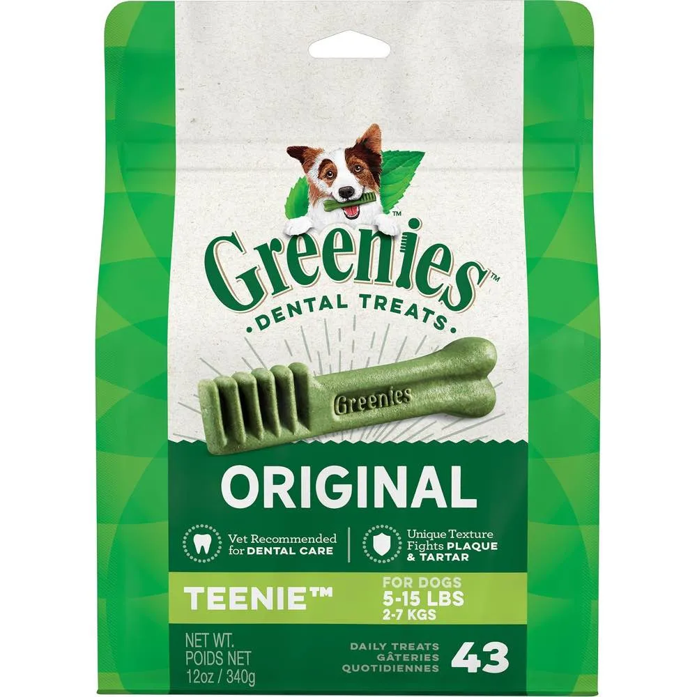 25% OFF: Greenies Original Teenie Dental Dog Treats