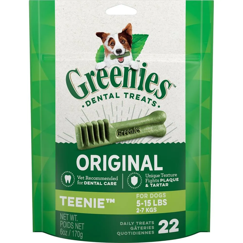 25% OFF: Greenies Original Teenie Dental Dog Treats