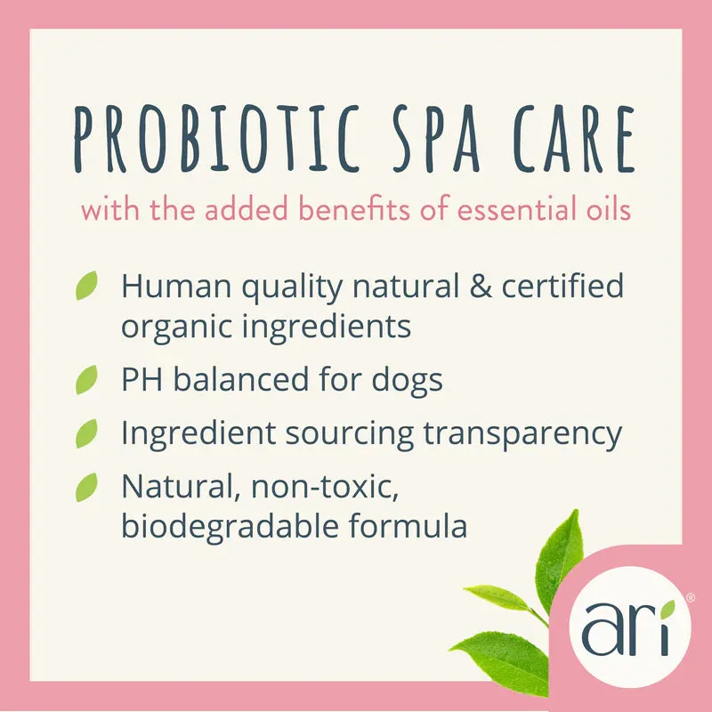 Ari Probiotic Flea & Tick Shampoo Tea Tree & Lemon Grass 16 oz