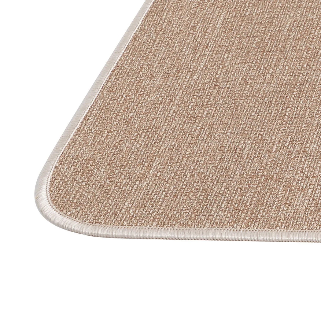 Aryana 50x80 Floor Rugs Sisal Floor Rug Mat Natural Living Room Bedroom Pad