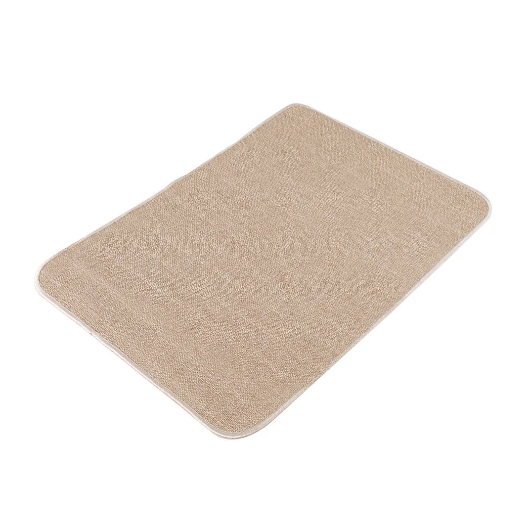 Aryana 50x80 Floor Rugs Sisal Floor Rug Mat Natural Living Room Bedroom Pad