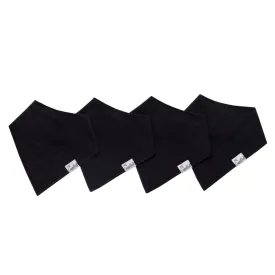 Baby Bandana Bibs - Black Basics