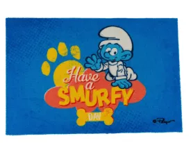 Baby smurf floor mat 60x40x0,6cm