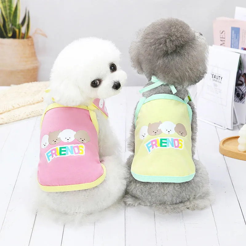 Breathable Pet T-Shirt for Small Dogs