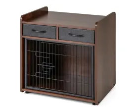BRÉMIS Vault Dog Crate End Table