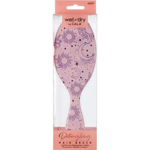 Cala Wet-N-Dry Detangling Hair Brush (Celestial Dreams)