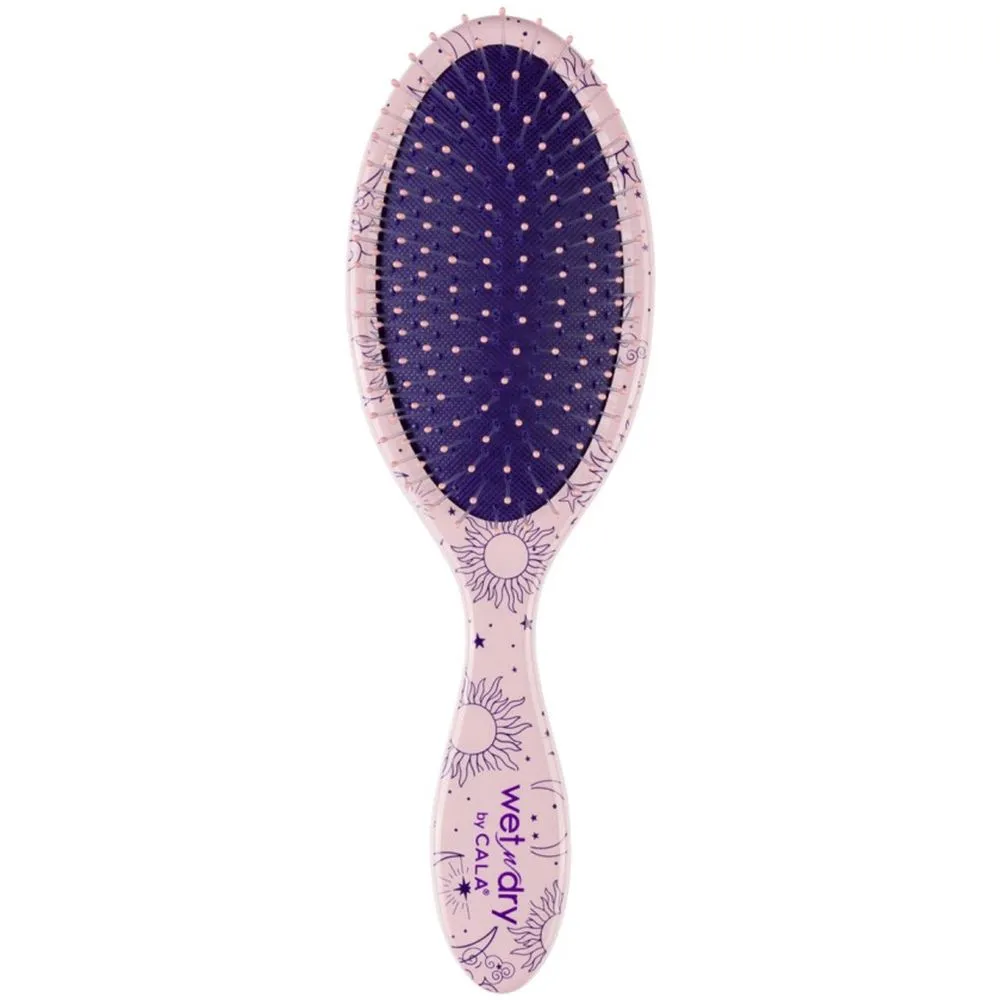 Cala Wet-N-Dry Detangling Hair Brush (Celestial Dreams)