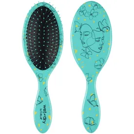 Cala Wet-N-Dry Detangling Hair Brush (Masked Butterfly)