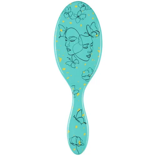 Cala Wet-N-Dry Detangling Hair Brush (Masked Butterfly)