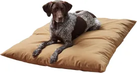 Charlie Corduroy Reversible Pillow Dog Bed with Removable Cover, Fawn, Large (48" x 36")