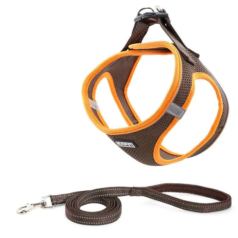 Comfortable Dog Chest Harness with Leash