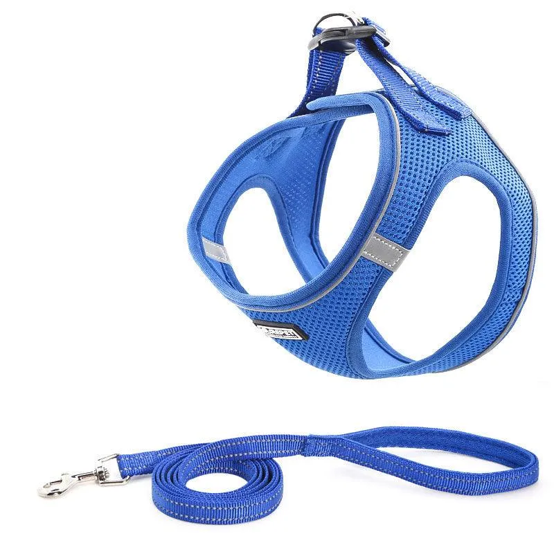 Comfortable Dog Chest Harness with Leash