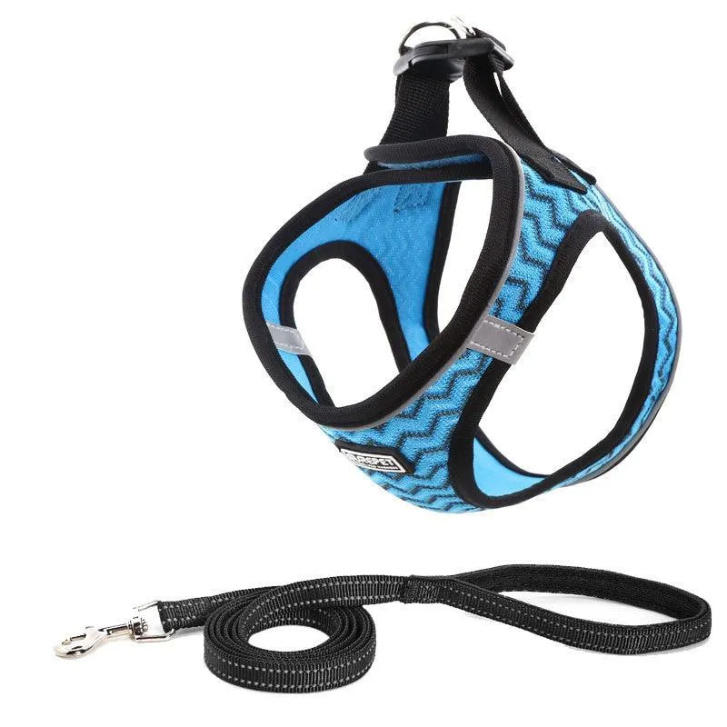 Comfortable Dog Chest Harness with Leash