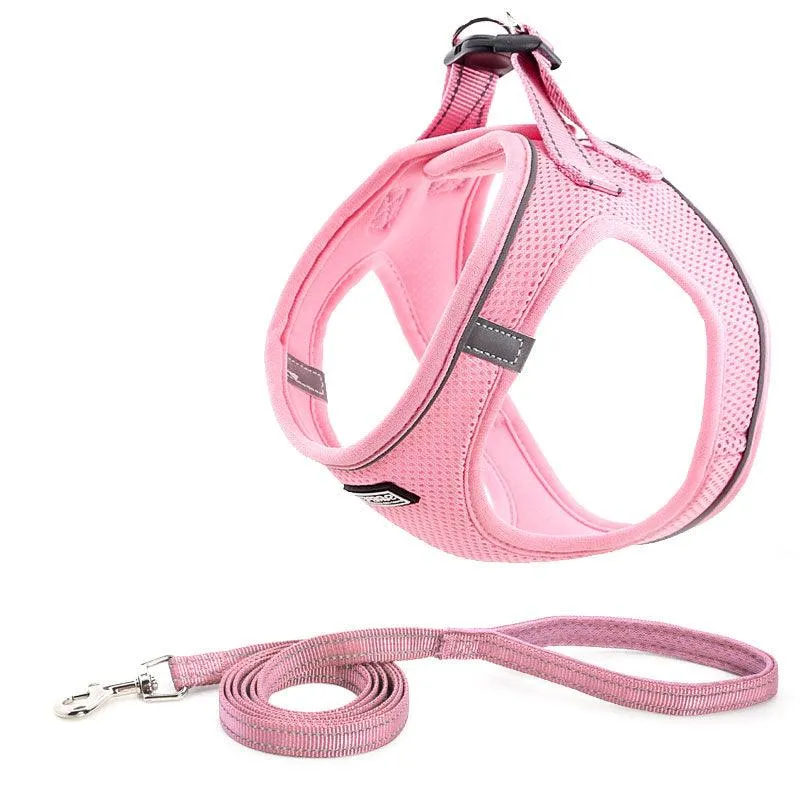 Comfortable Dog Chest Harness with Leash