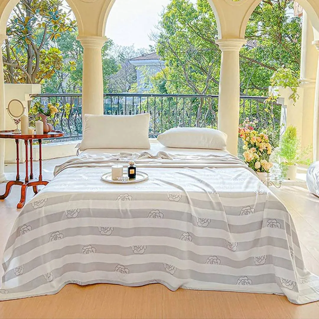 Cooling Bamboo Sheet - Soft, Lightweight and Breathable for Hot Sleepers (59*78'')