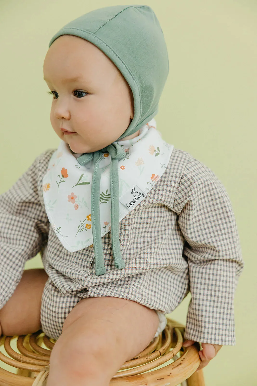 Copper Pearl Bandana Bibs / Goosie