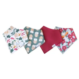 Copper Pearl Bandana Bibs / Ivy