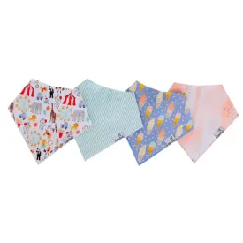 Copper Pearl Bibs 4pk - Bailey