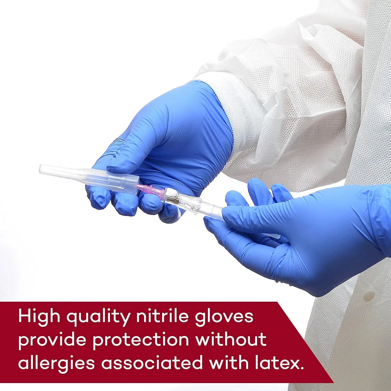 Dealmed Nitrile Gloves  Pallet of Size Medium Disposable Nitrile Gloves, Non-Irritating Latex Free, Multi-Purpose Use for a First Aid Kit and More (84 Cases)