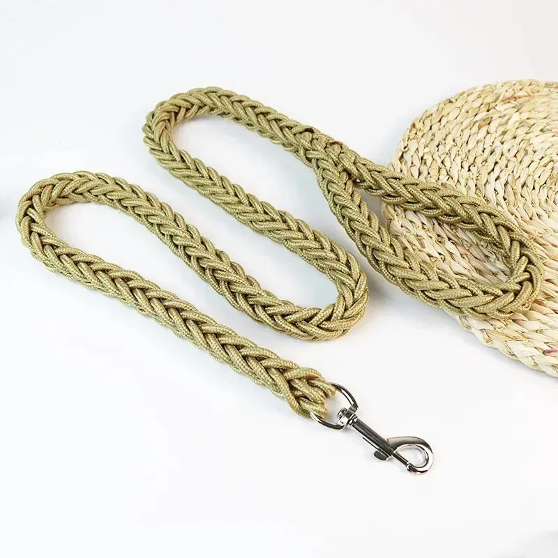 Durable Nylon Dog Harness & Leash for Outdoor Adventures