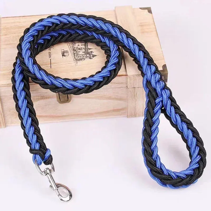 Durable Nylon Dog Harness & Leash for Outdoor Adventures