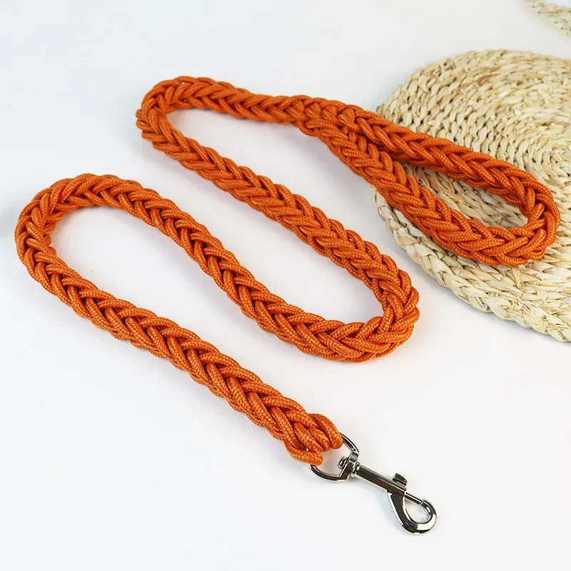 Durable Nylon Dog Harness & Leash for Outdoor Adventures