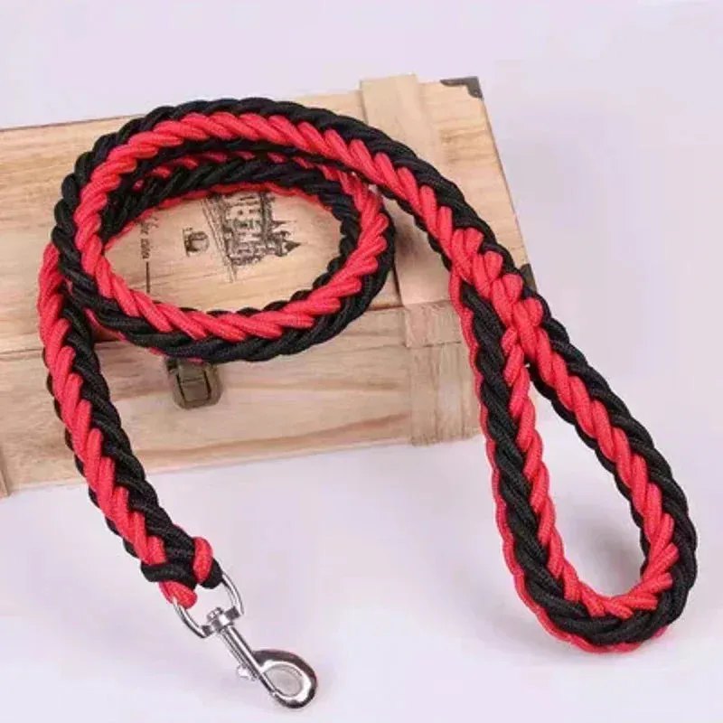 Durable Nylon Dog Harness & Leash for Outdoor Adventures