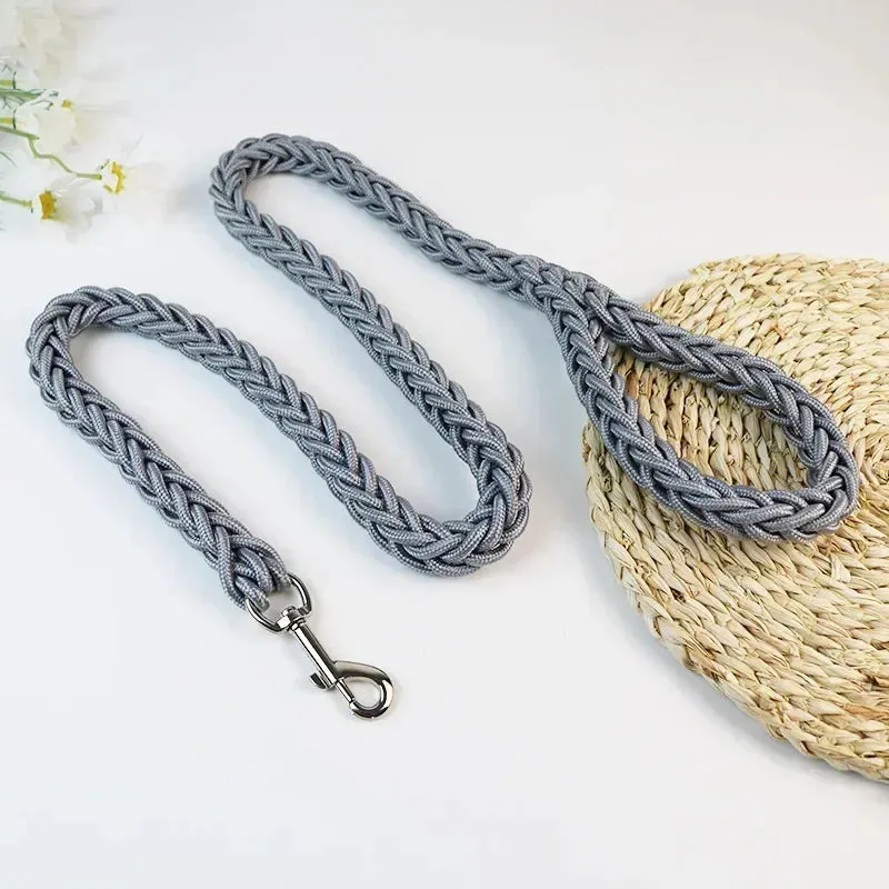Durable Nylon Dog Harness & Leash for Outdoor Adventures