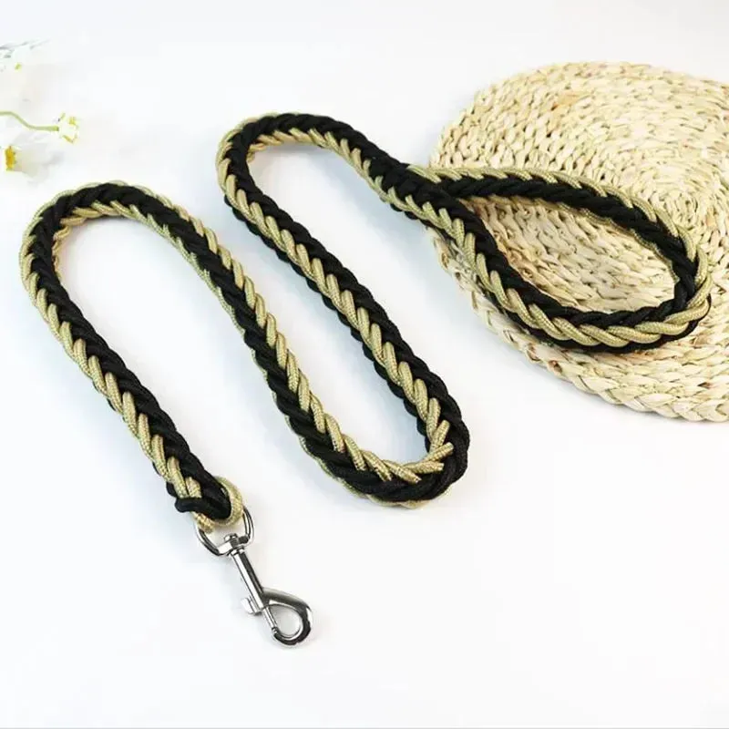 Durable Nylon Dog Harness & Leash for Outdoor Adventures