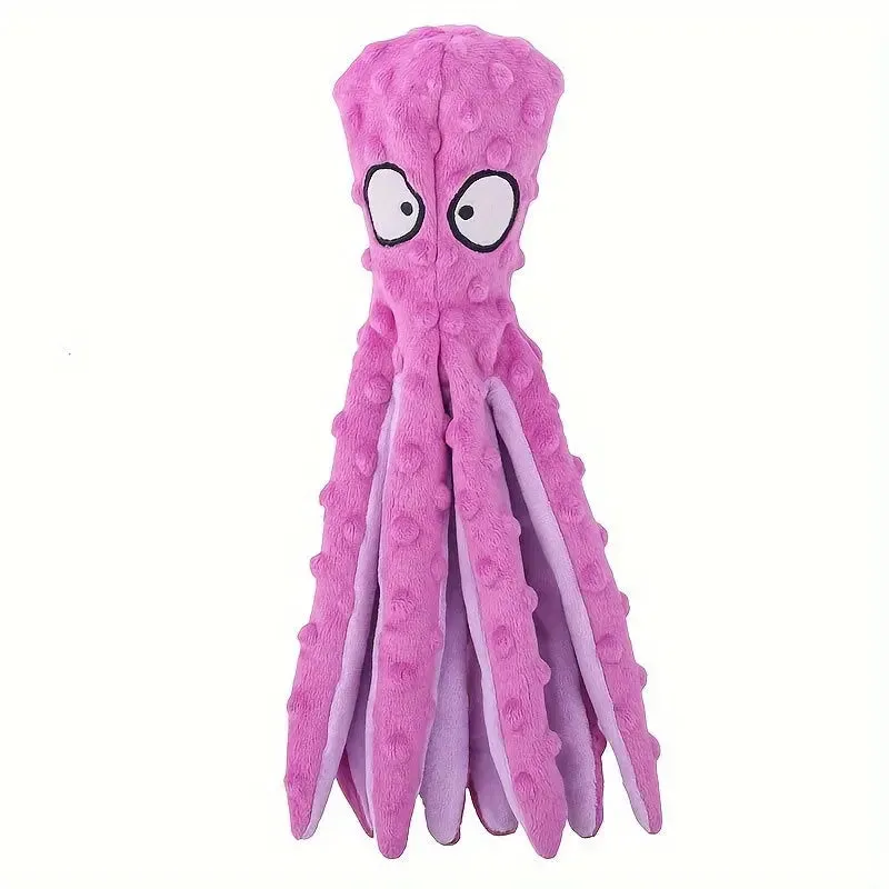 Durable Plush Dog Toy For Aggressive Chewers - Interactive And Crinkly Pet Toy For Play And Tug Of War