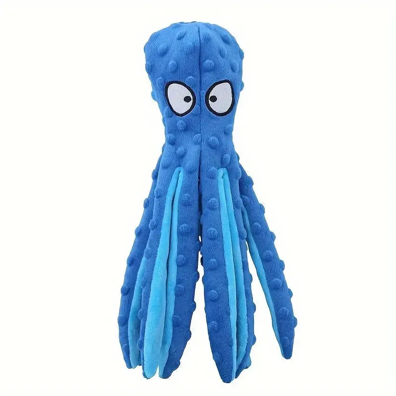 Durable Plush Dog Toy For Aggressive Chewers - Interactive And Crinkly Pet Toy For Play And Tug Of War