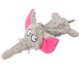 Durable Plush Elephant Toy (30cm) - Grey