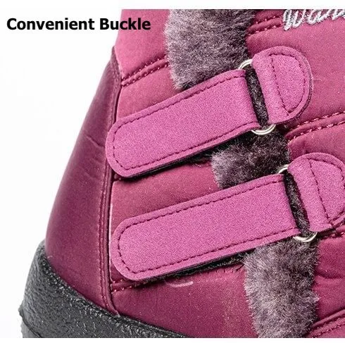Dyavor Orthopedic Boots For Women Waterproof Non-Slip Soles Warm Fur Plush Winter Boots