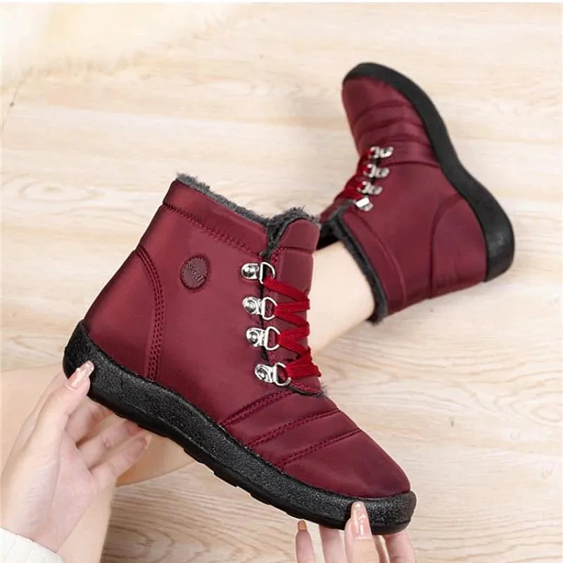 Dyavor Winter Snow Boots Plush Women Orthopedic Shoes