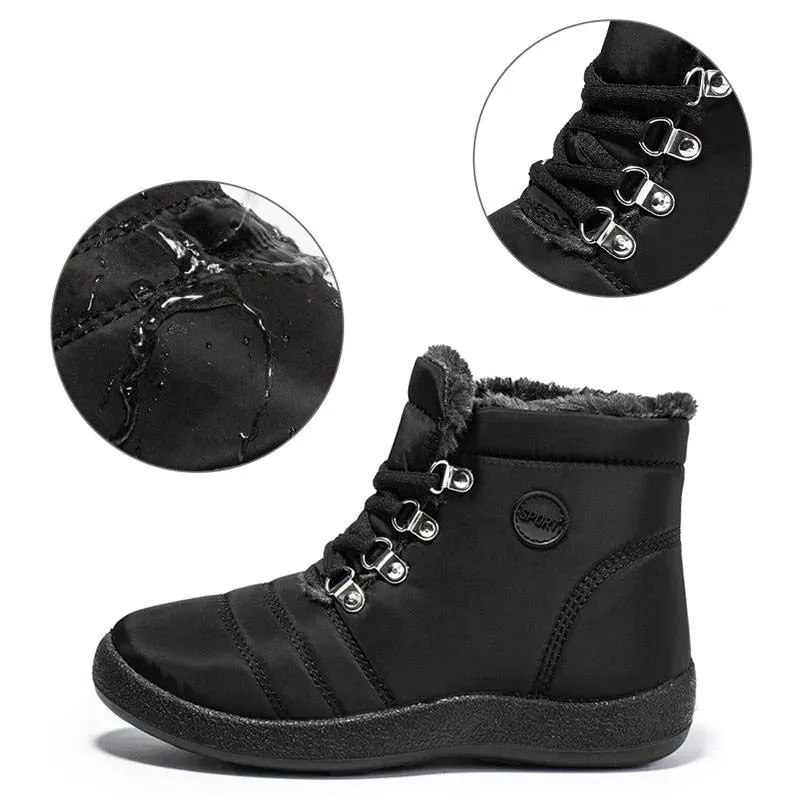 Dyavor Winter Snow Boots Plush Women Orthopedic Shoes