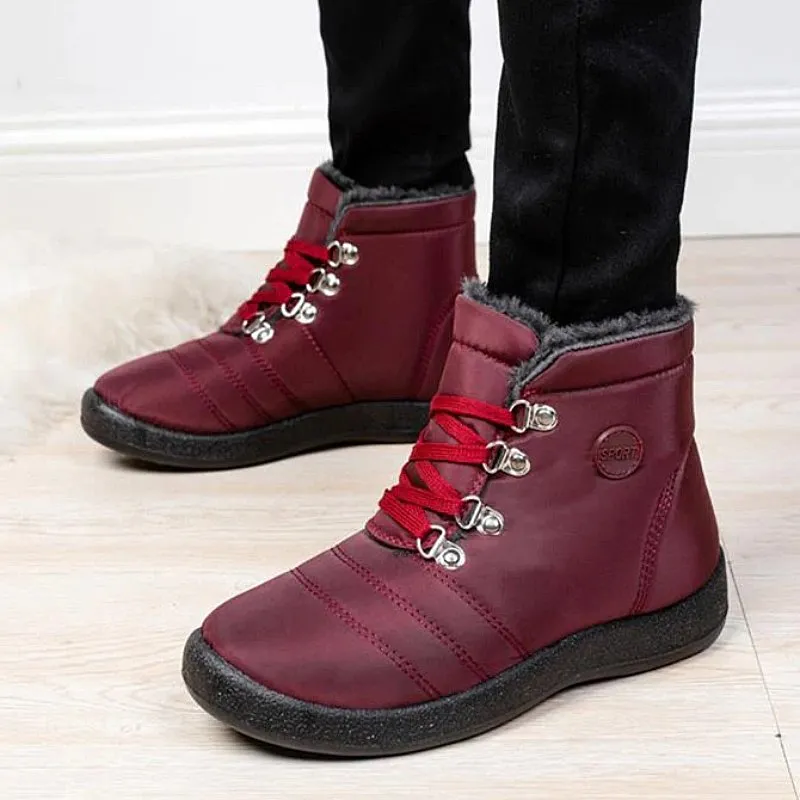 Dyavor Winter Snow Boots Plush Women Orthopedic Shoes