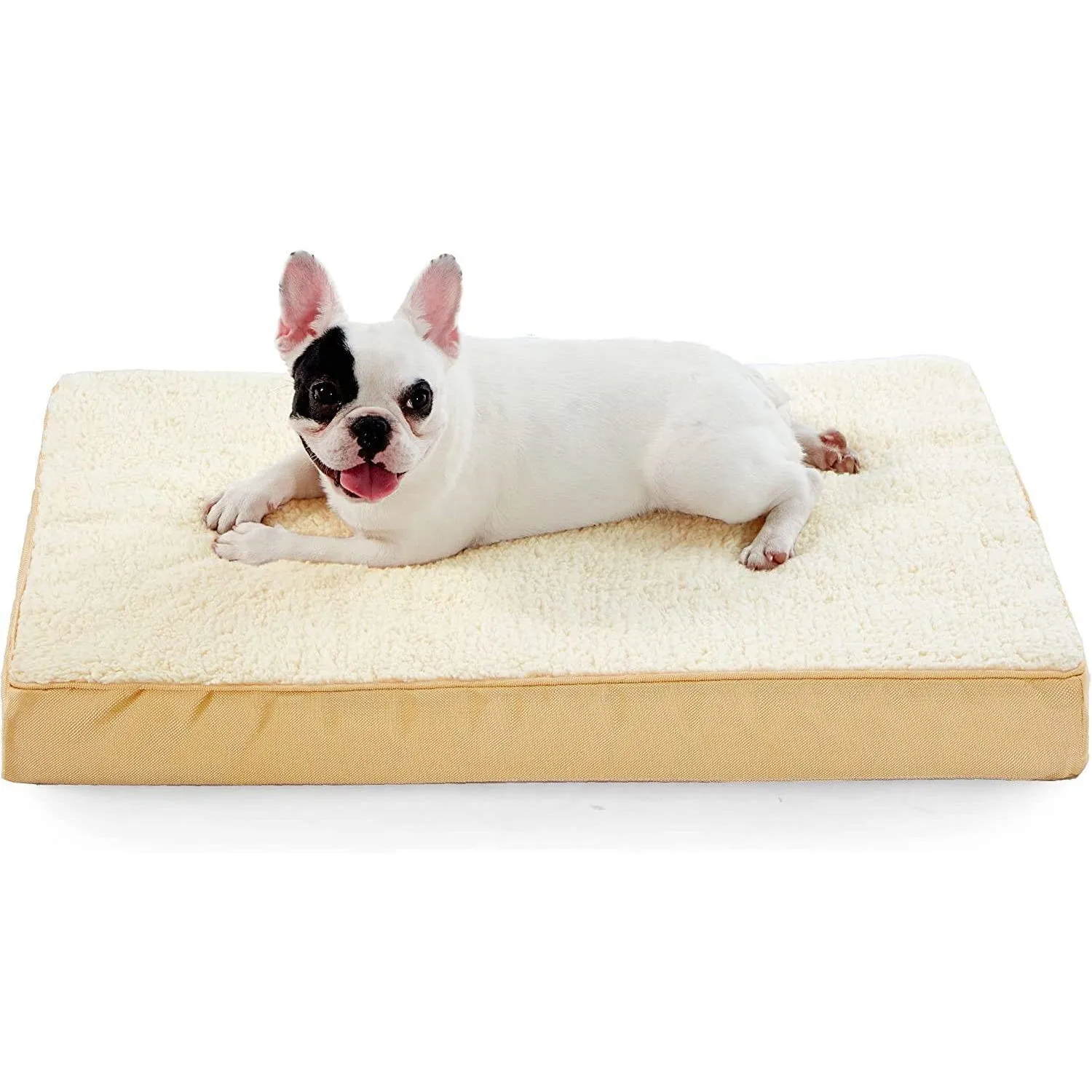 Egg Crate Foam Orthopedic Dog Bed with Washable Cover - All Sizes