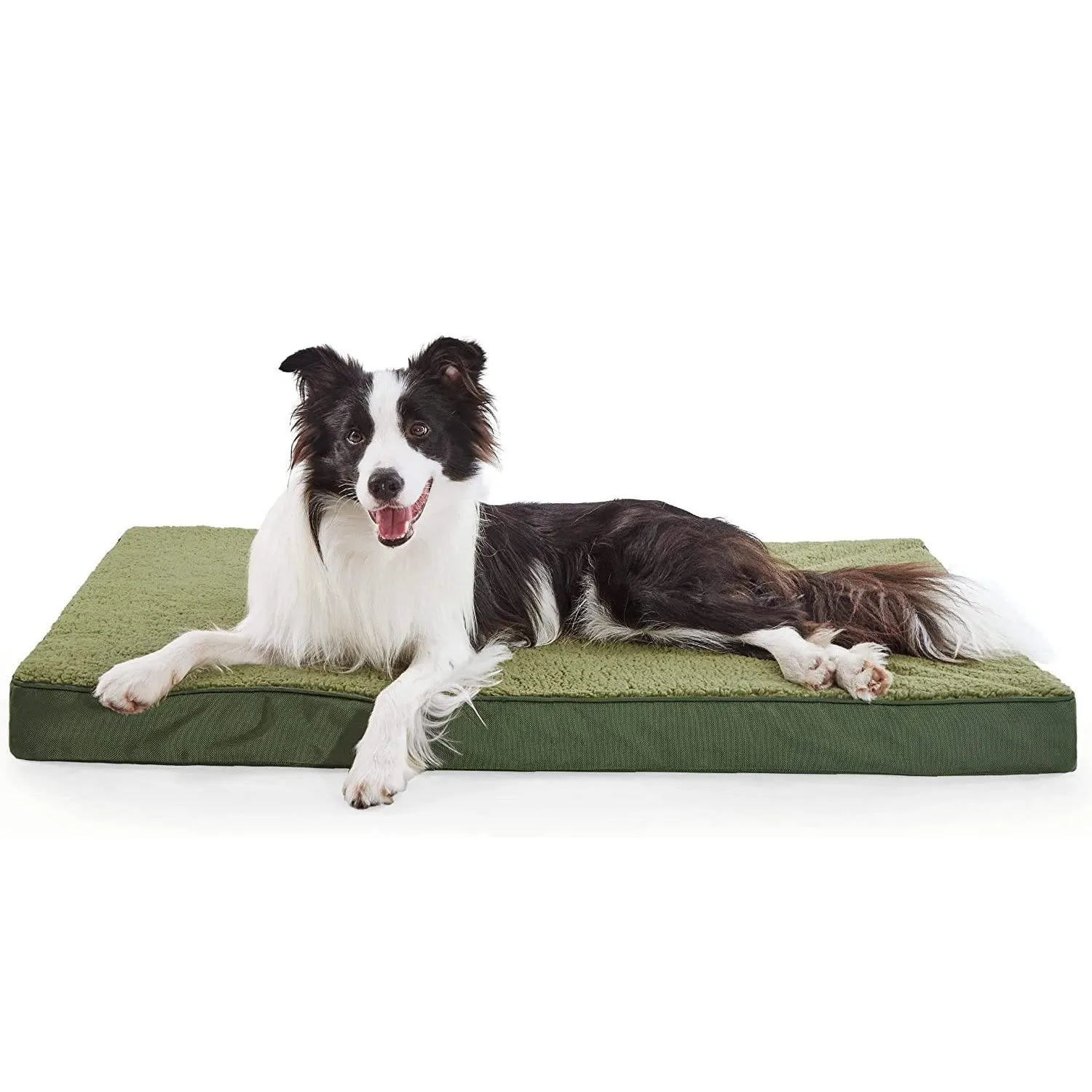 Egg Crate Foam Orthopedic Dog Bed with Washable Cover - All Sizes