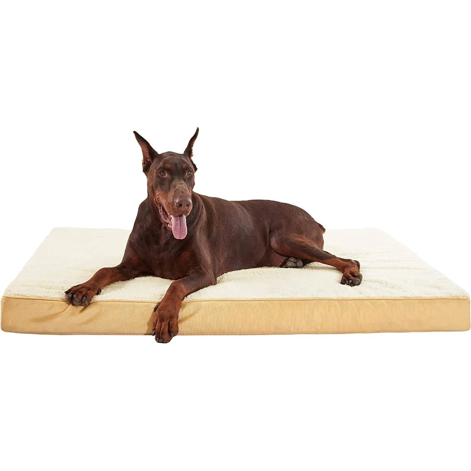 Egg Crate Foam Orthopedic Dog Bed with Washable Cover - All Sizes