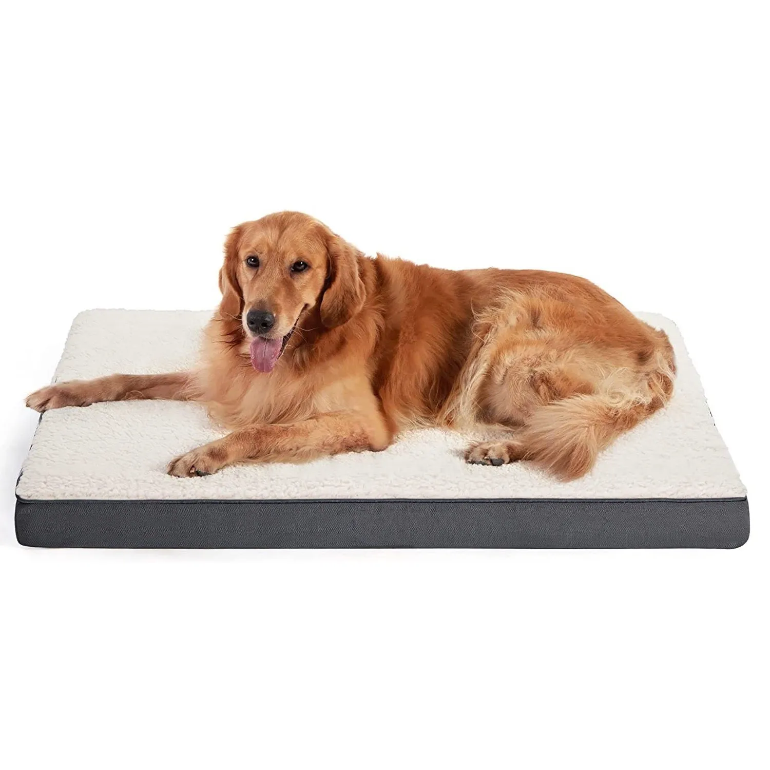 Egg Crate Foam Orthopedic Dog Bed with Washable Cover - All Sizes