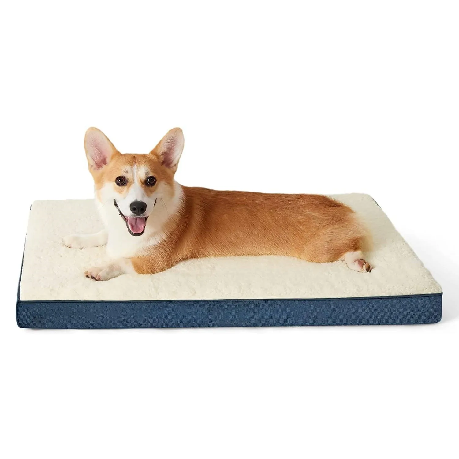 Egg Crate Foam Orthopedic Dog Bed with Washable Cover - All Sizes