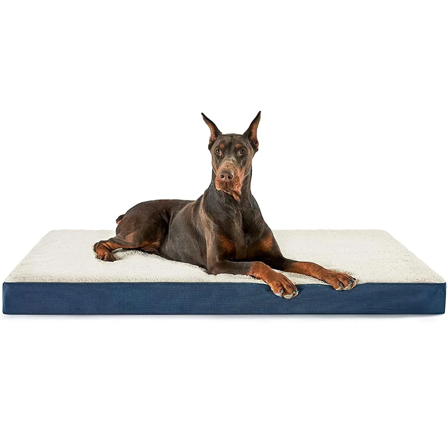 Egg Crate Foam Orthopedic Dog Bed with Washable Cover - All Sizes