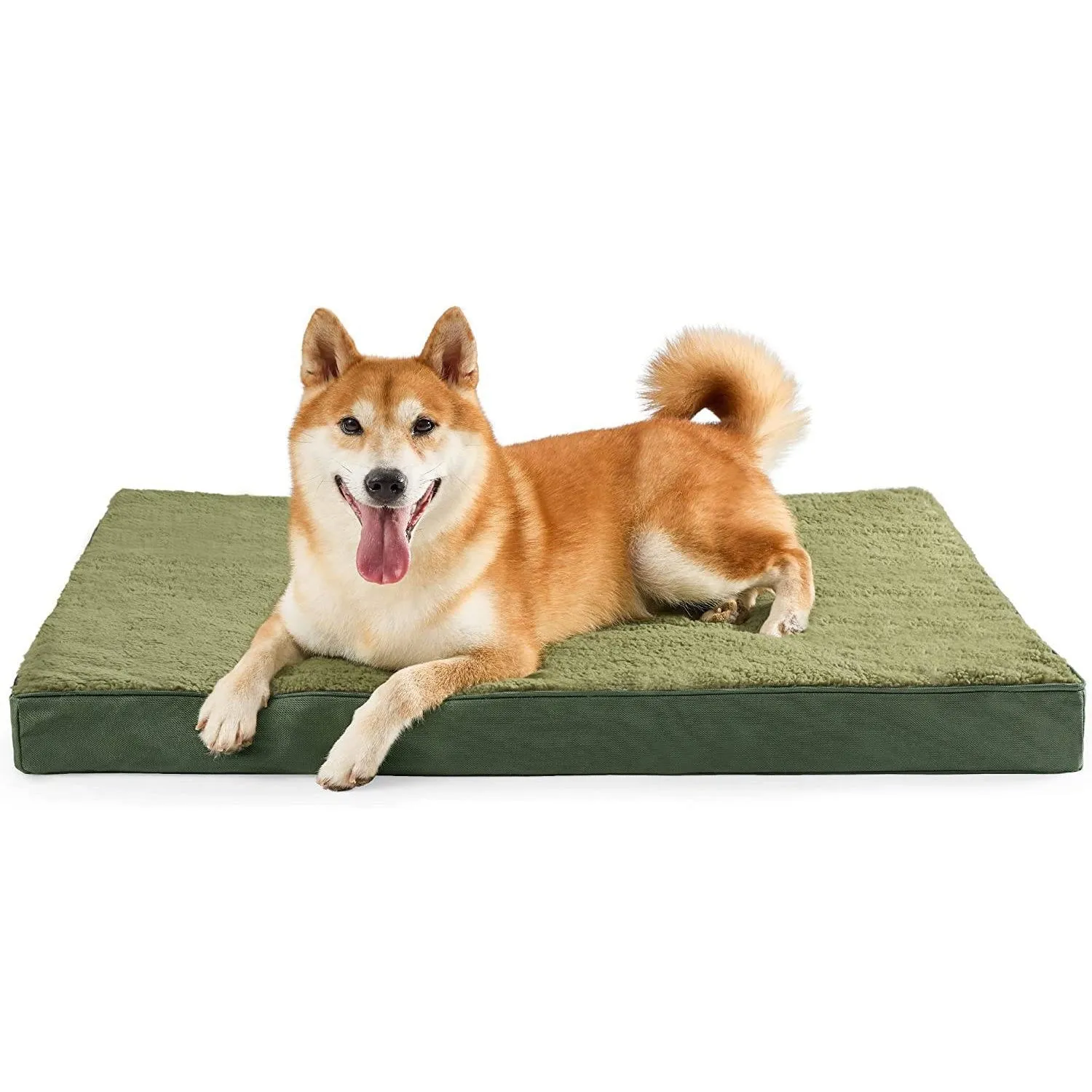Egg Crate Foam Orthopedic Dog Bed with Washable Cover - All Sizes