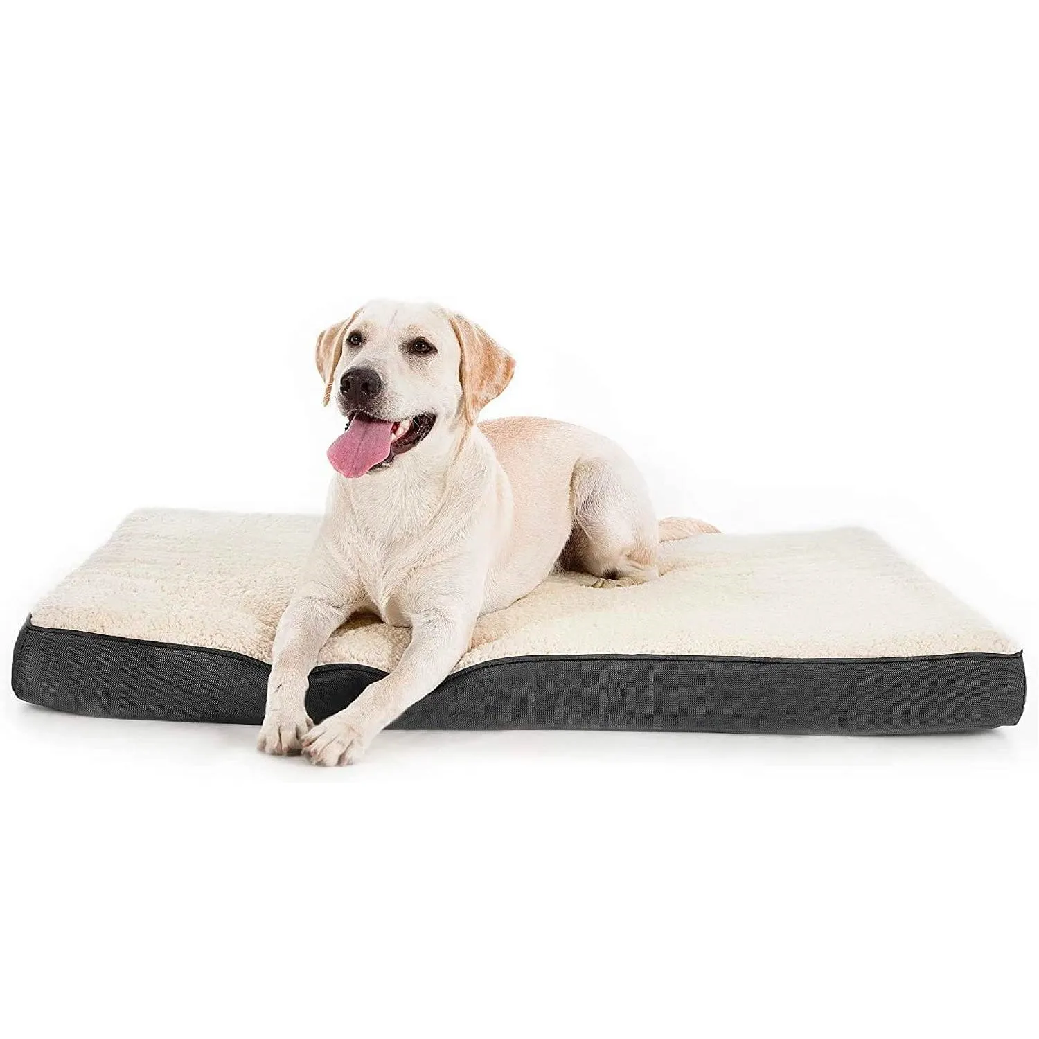 Egg Crate Foam Orthopedic Dog Bed with Washable Cover - All Sizes