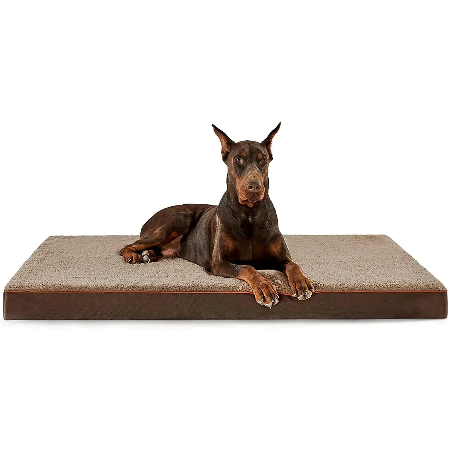 Egg Crate Foam Orthopedic Dog Bed with Washable Cover - All Sizes