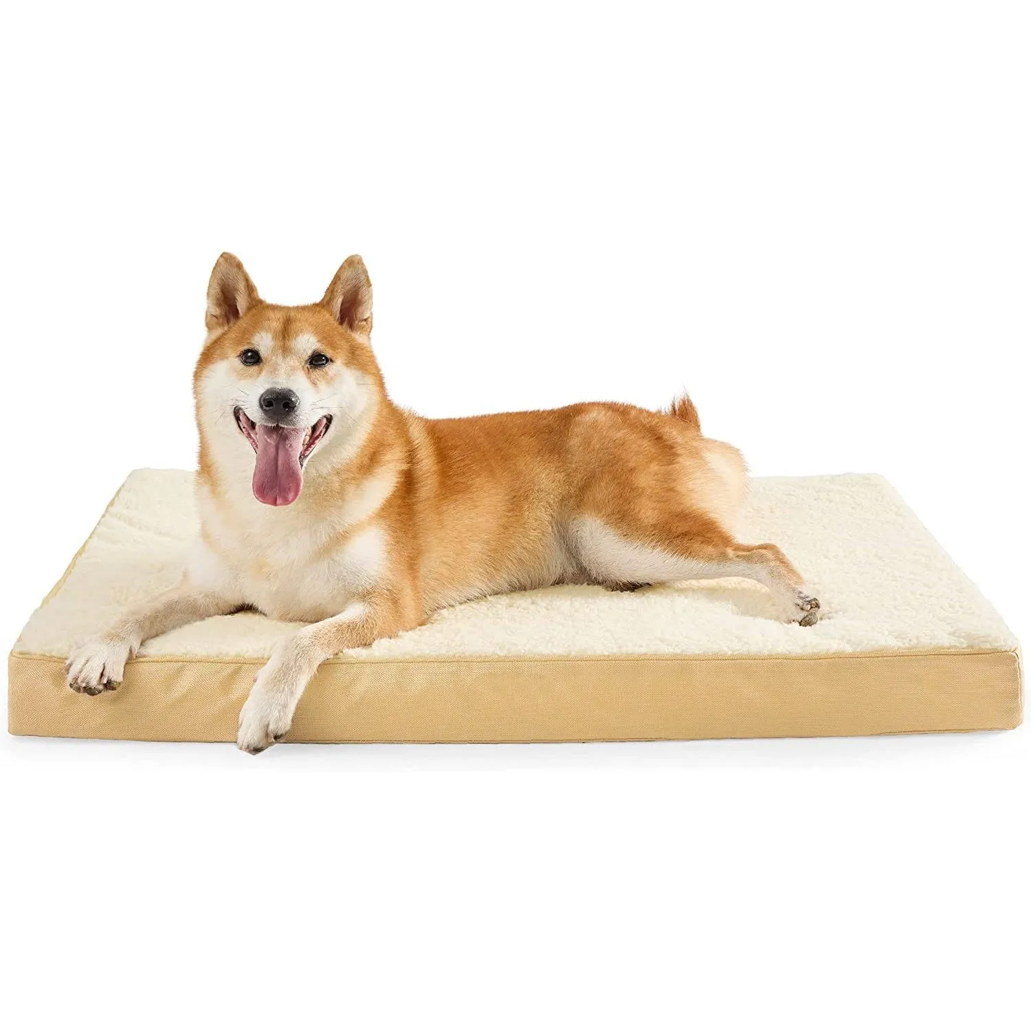 Egg Crate Foam Orthopedic Dog Bed with Washable Cover - All Sizes