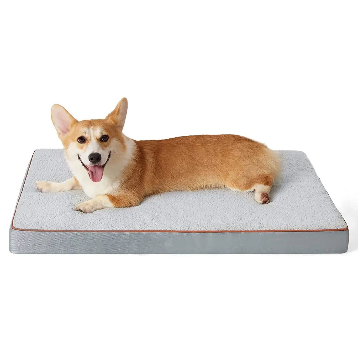 Egg Crate Foam Orthopedic Dog Bed with Washable Cover - All Sizes