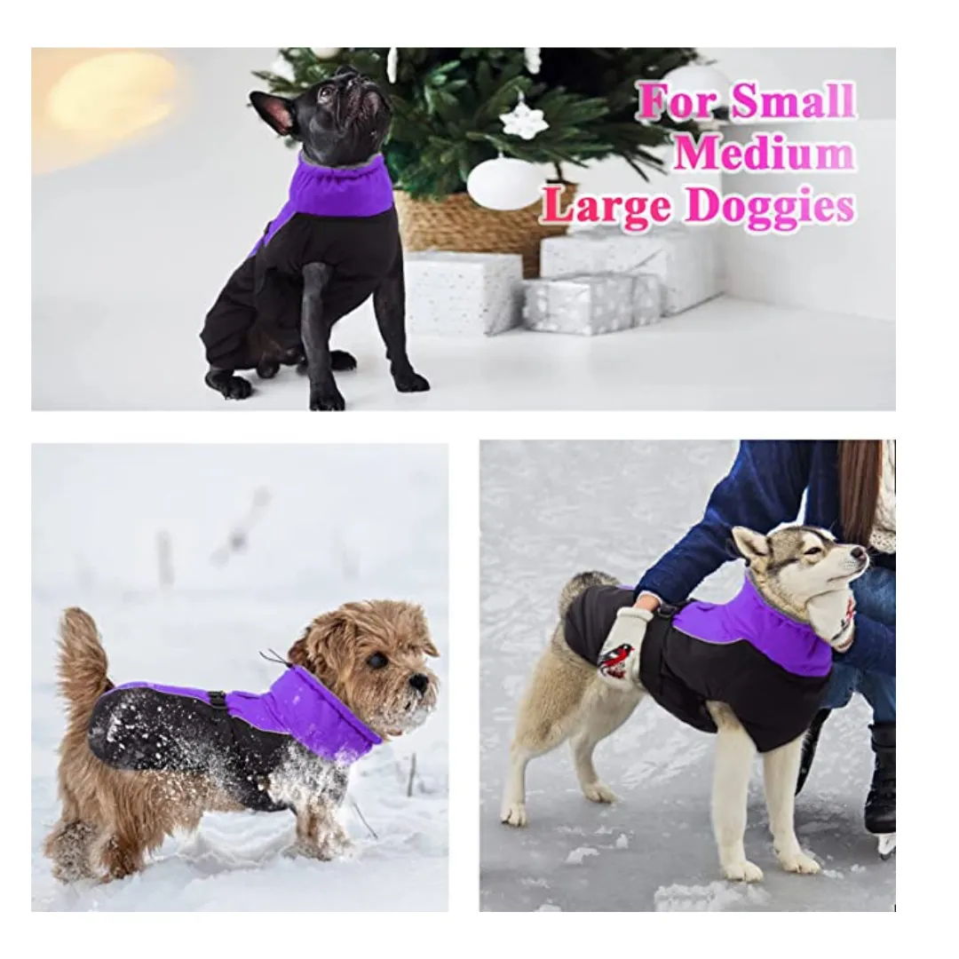 Extra Warm Dog Coat Reflective